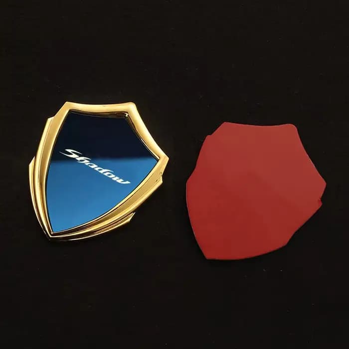 Accessoires de moto accessoires métalliques 3D autocollants de moto pour honda Shadow