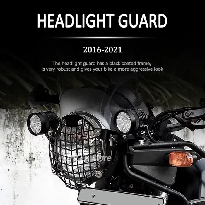 Protection de phare pour Royal Enfield himalayen 410 2016 – 2021