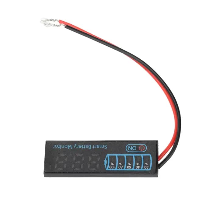 Indicateur de niveau de batterie DC7-40V 12V 24V 36V 48V