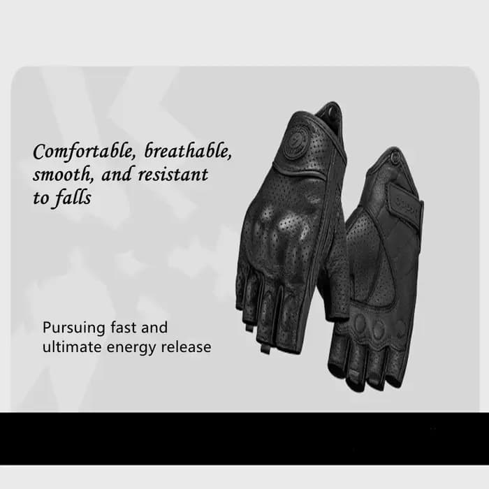 Gants de Moto en Cuir pour Homme et Femme