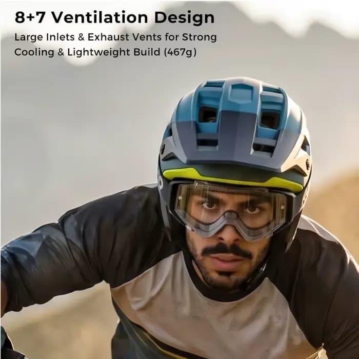 Casque de moto de montagne robuste