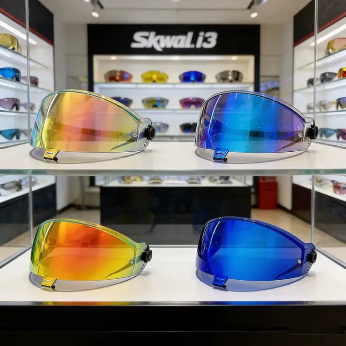 Visière de remplacement pour casque de moto Shark Skwal i3 D-Skwal 3 Ridill 2 VZ400