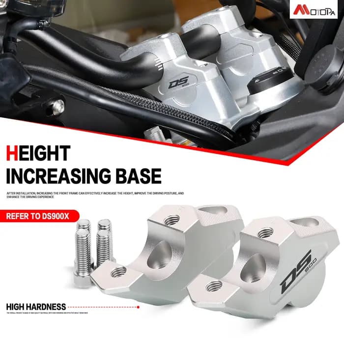 Adaptateur de serrage de guidon de moto, rehausseurs de poignée, haut et arrière, Tyge DS900X, DSX900 900, accessoires DSX 2024