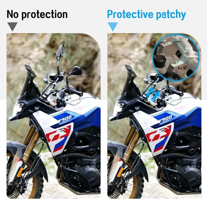 Adaptateur d'extension de pince de barre de poignée de traînée de guidon de moto F 900GS
