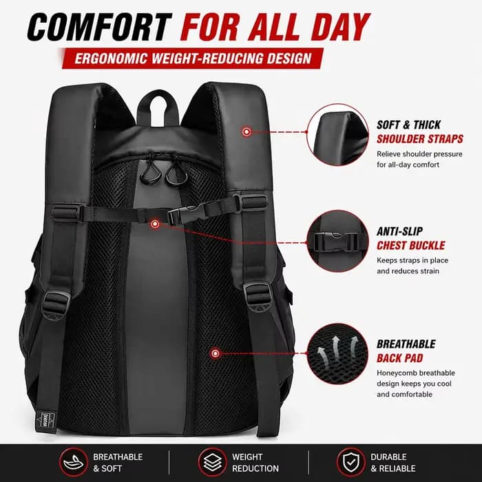 Sac à dos Knight pour casque de moto