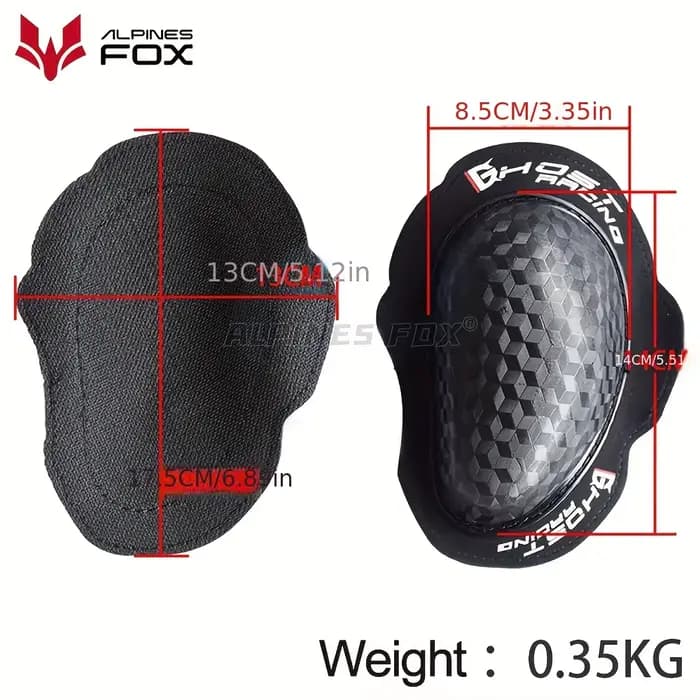 Genouillères universelles pour pantalons de moto, motocross, course, cyclisme, Sport, équipement de protection, genouillères, curseurs, housse de protection