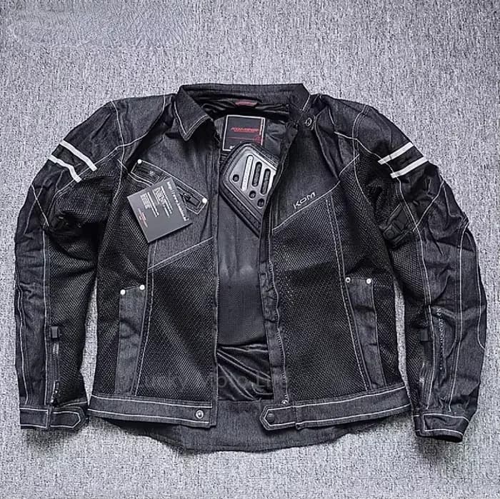 KOMINE JK006 veste printemps respirant Denim maille course Ride haute performance résistance aux chutes vêtements moto