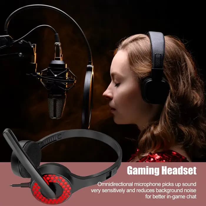 Casque de jeu PC RVB avec micro, écouteurs filaires pour jeux informatiques, écouteurs pour XBOX ONE, PS5 et Switch, 3.5mm