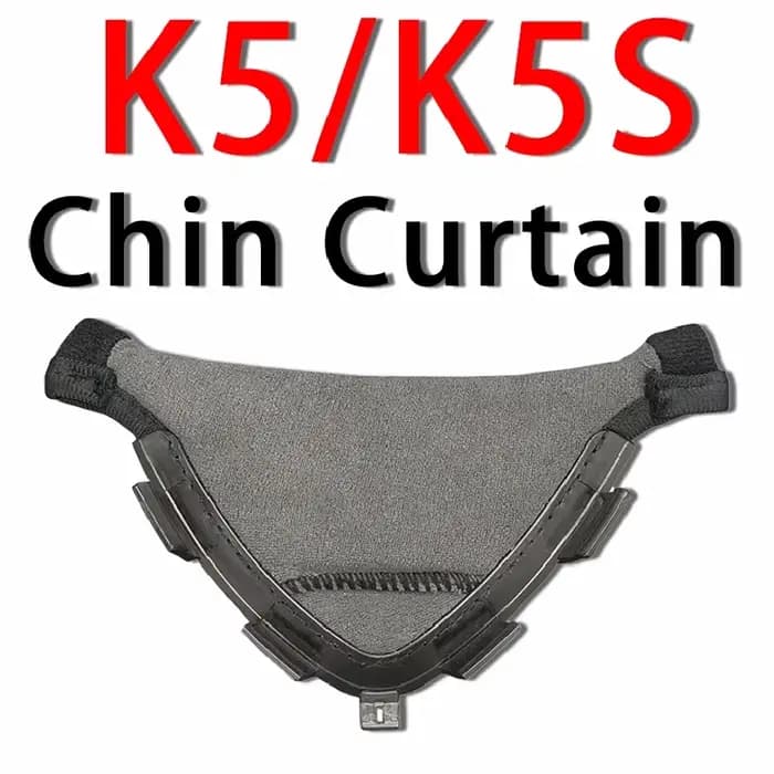 Rideau de menton pour Shoei X14 Z7 X15 Z8 GT AGV K5 K5S K3SV K1