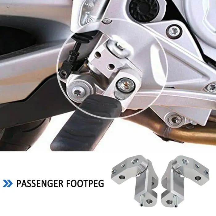 Repose-pieds pour conducteur de moto