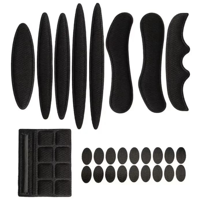 1 ensemble Kit de rembourrage de casque 27 pièces remplacement de vélo
