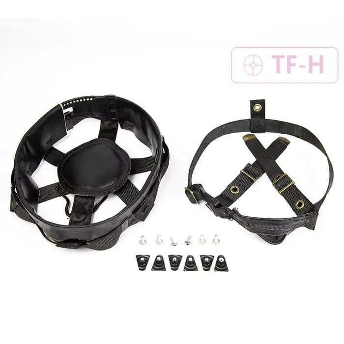 Accessoires pour casque tactique : Système de suspension confortable et respirant