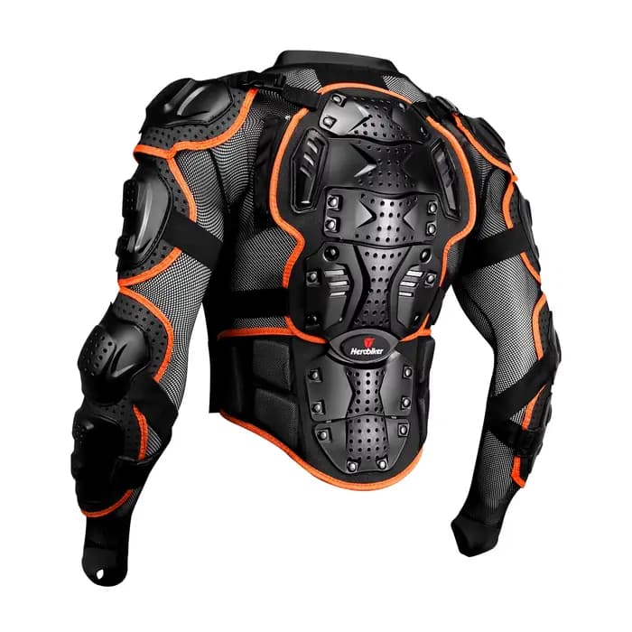 HEROBIKER veste de Motocross armure de moto hommes armure corporelle Protection de conduite de moto Protection de veste d'équitation de vélo