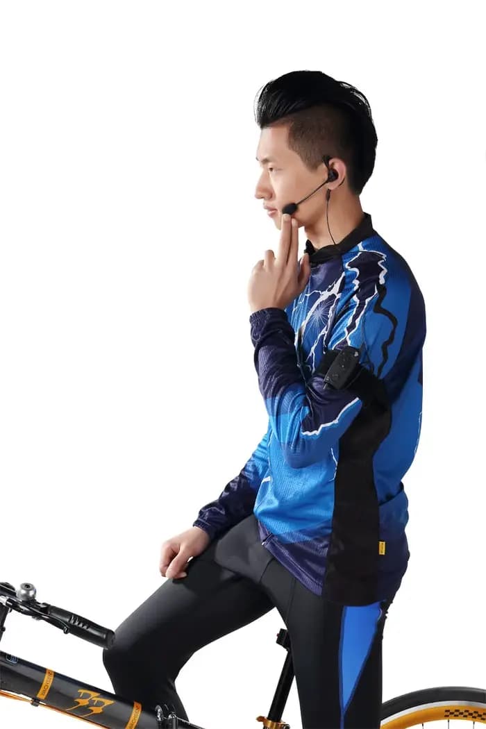 Casque de moto original avec microphone et prise jack 3
