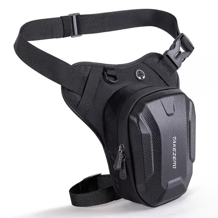 Sac latéral de jambe de moto étanche