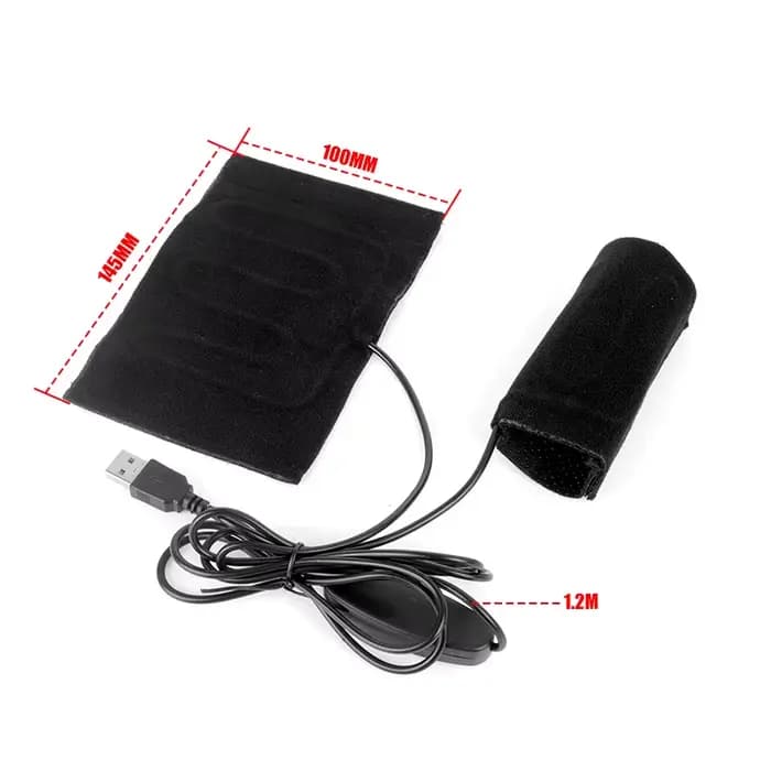 Poignées chauffantes pour moto 12V USB 3 vitesses