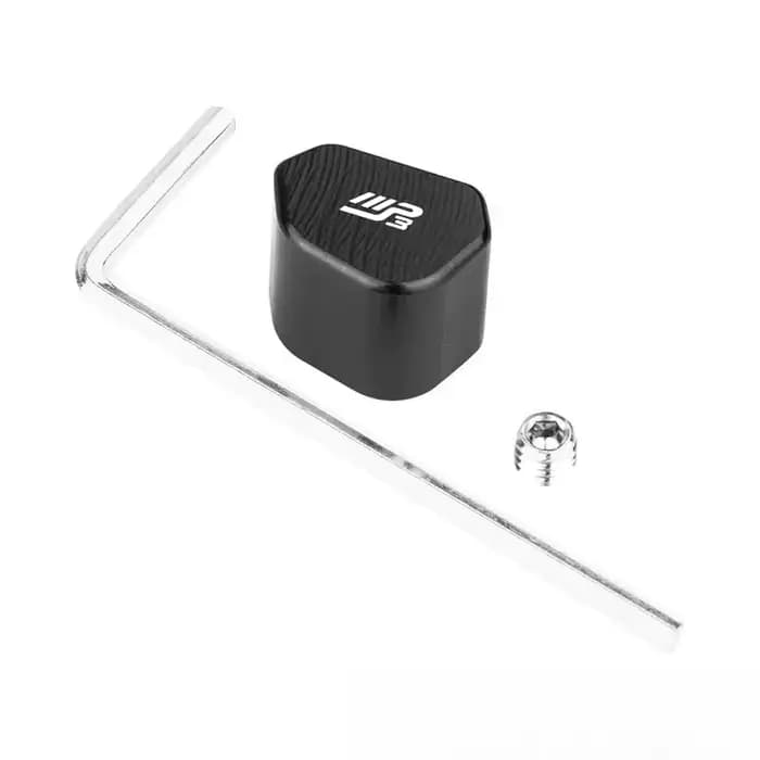 Accessoires de bouton de commutation de clignotant de moto en aluminium