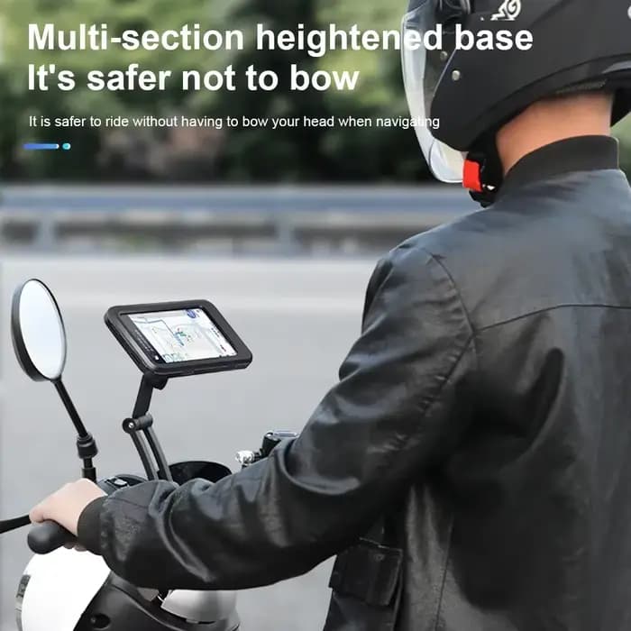 IP6X étanche moto vélo support pour téléphone portable magnétique universel