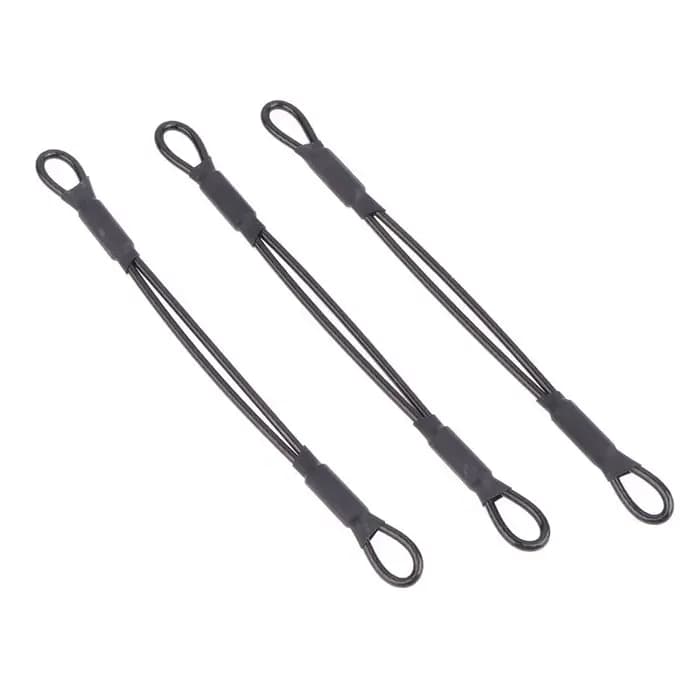 Câble antivol robuste en acier inoxydable pour casque de moto, 2/5/10 pièces