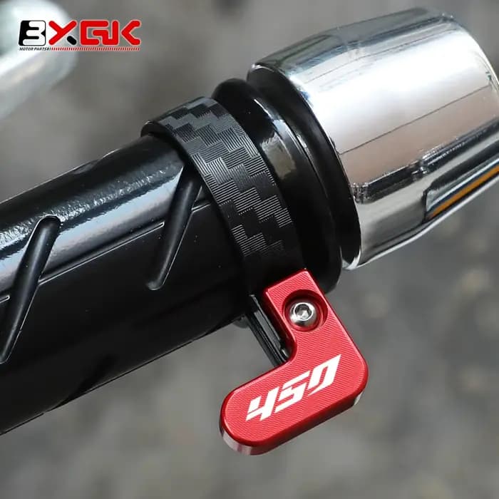 Accessoires moto 2026 pour Royal Enfield Himalayan 450 411 : Nouvelle poignée de guidon avec assistance à l'accélérateur et pince de raccordement pour un confort accru