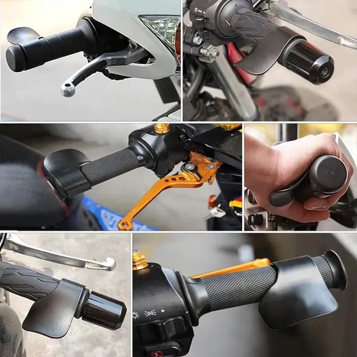 Poignées d'assistance universelles pour accélérateur de Moto