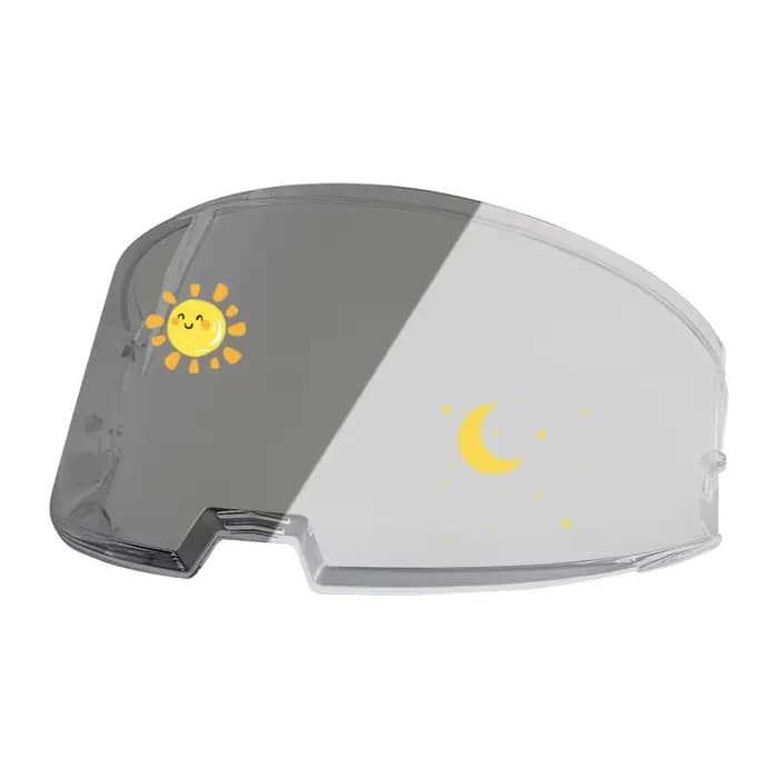 Visière photochromique FF906 pour casque de moto LS2 FF906 Advant