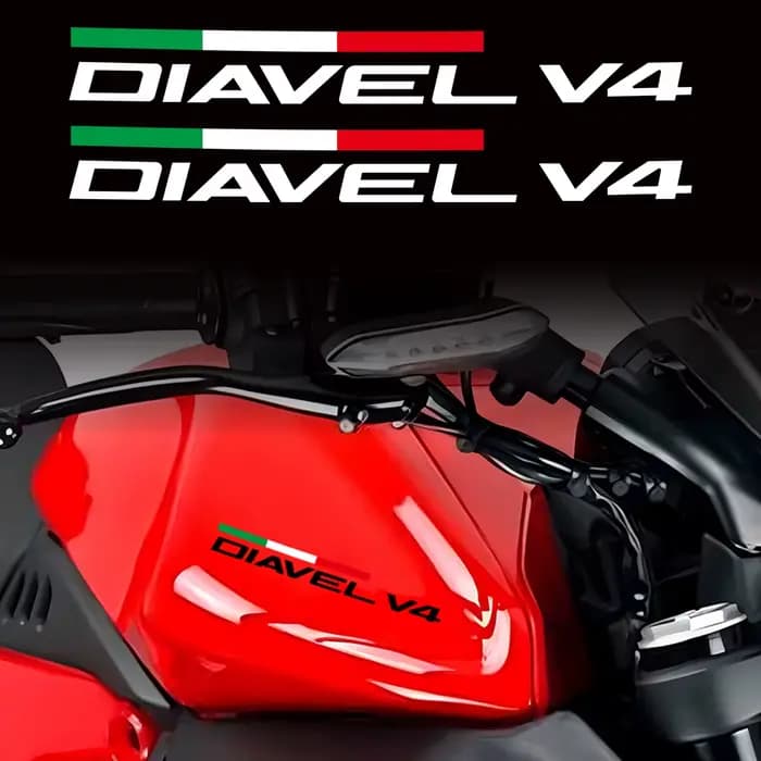 Autocollant réfléchissant en vinyle pour carénage latéral de moto