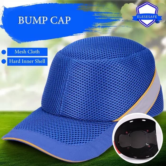 Casquette de sécurité au travail, coque intérieure en ABS dur, style chapeau de baseball, casque de protection pour le travail à domicile, protection de la tête de transport en usine