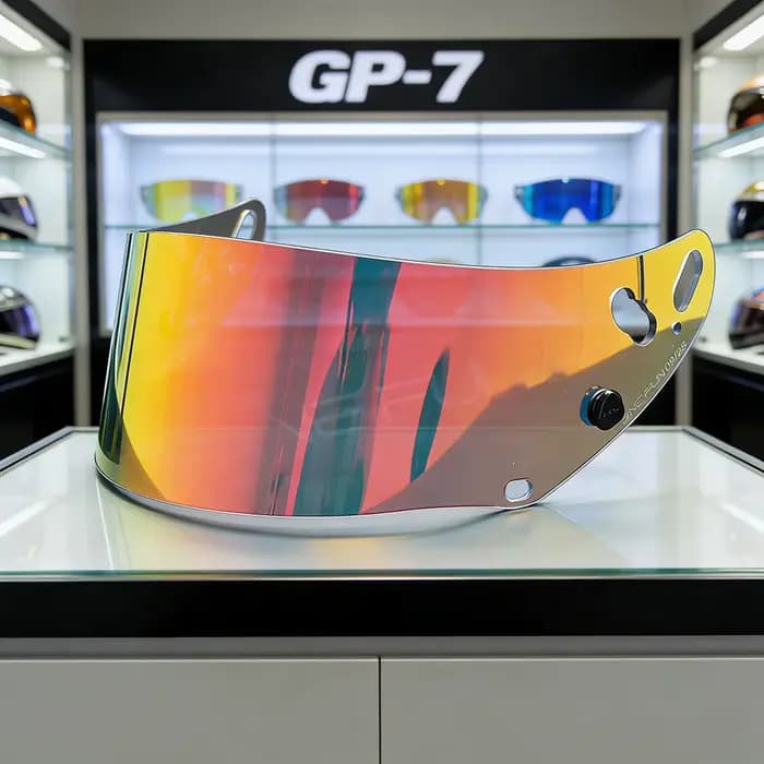 Visière de remplacement pour casque de moto GP-7 GP7, protection UV pour Arai