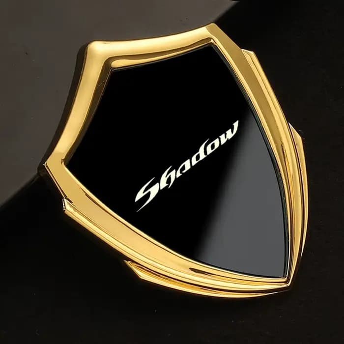 Accessoires de moto accessoires métalliques 3D autocollants de moto pour honda Shadow