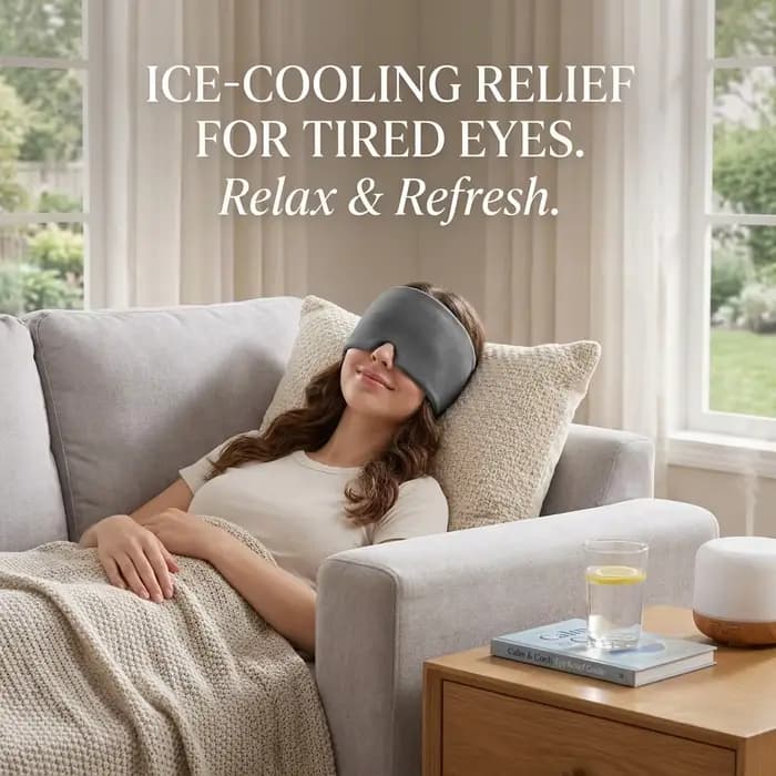 Chapeau rafraîchissant en gel à usage unique pour soulager les maux de tête