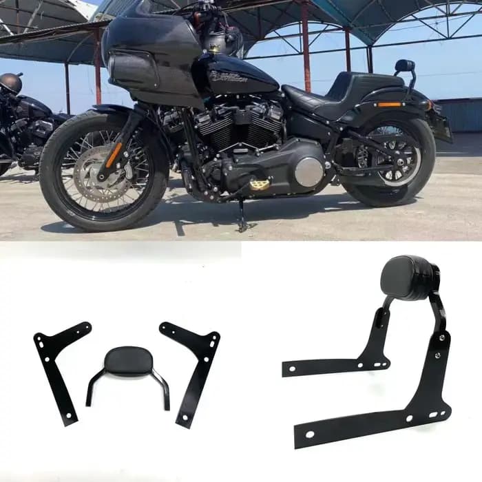 Mini dossier passager DS pour moto, Sissy Bar, Harley ocia, Softail Street Bob, LOW Rider FXBB, FXLR, FXLRS, FXLRST, accessoires