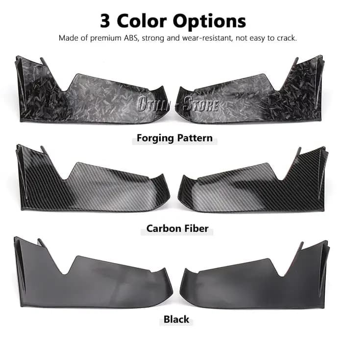 Kit d'ailes aérodynamiques, accessoires de moto, déflecteur d'air 3 couleurs, carénage avant pour Aprilia RS660 RS 660 rs660