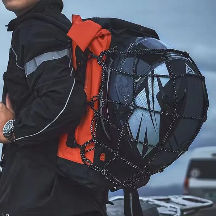 Sac à dos de casque de moto étanche pour hommes et femmes