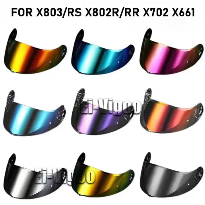 X-Lite Miroir Visière pour NOLAN X-803 X-802 X-702 X-661 X603 Moto Casque Visière UV Protection Casco Moto Visera Pare-Soleil