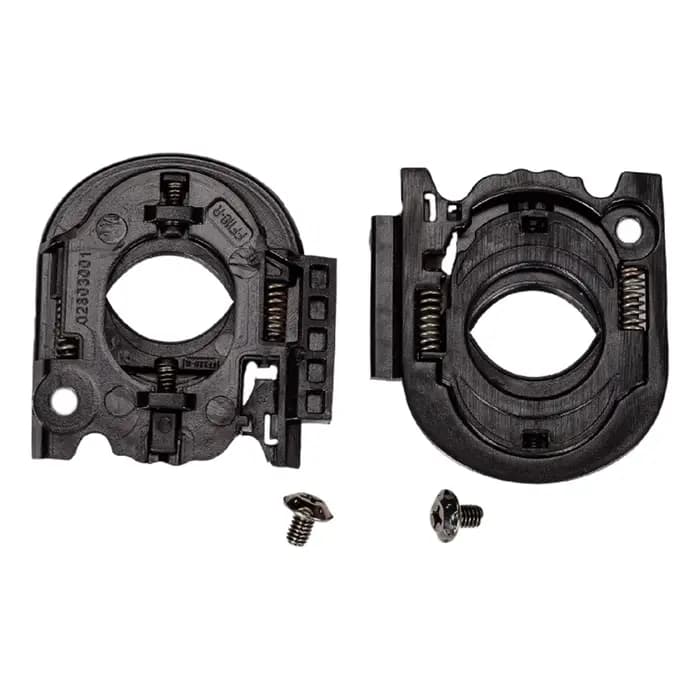 Base de bouclier de visière de casque