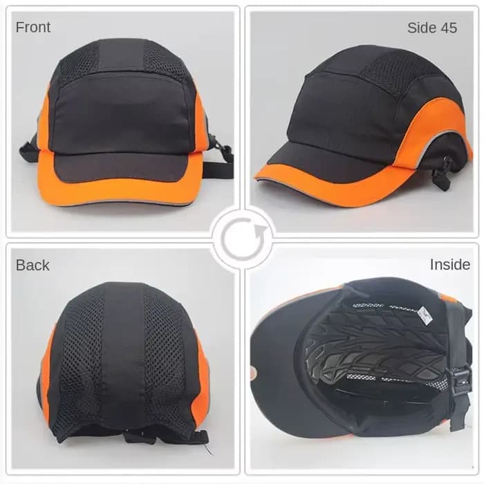 Casquette de Baseball Safe contre les chocs, Style de Protection, Anti-collision, casque, Protection de la tête, sécurité du travail, réparation