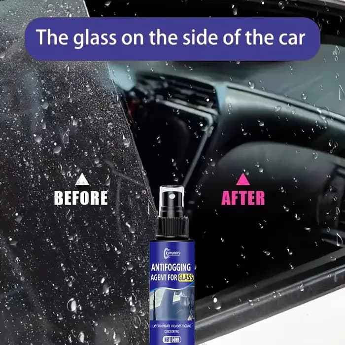 Spray pour casque de moto : hydrophobe