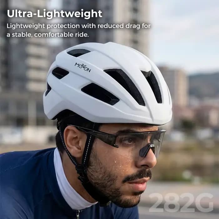 Casque de vélo de route MOON MTB SXT-X Protection Léger Casque de vélo de montagne pour hommes femmes Ventilation réglable Sport de plein air