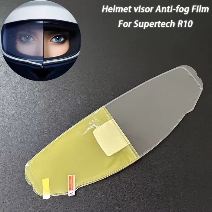 Film Anti-buée pour casque de moto