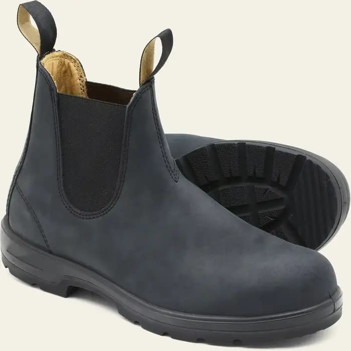 Bottes de rinçage en cuir rétro pour hommes