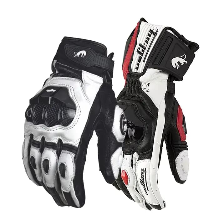 Gants de Moto en cuir pour Motocross
