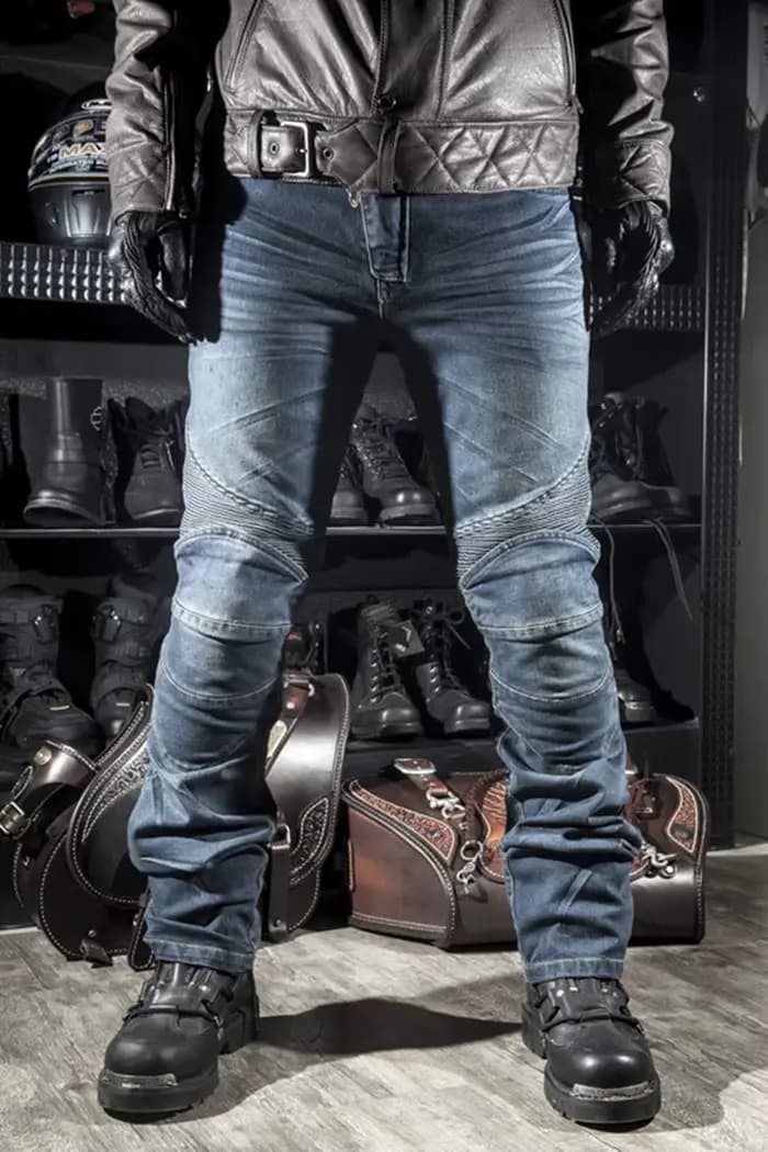 Jeans de moto Anti-chute pour hommes