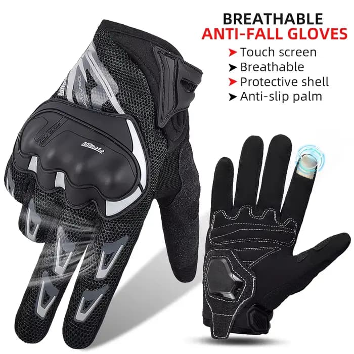Gants de moto d'été respirants