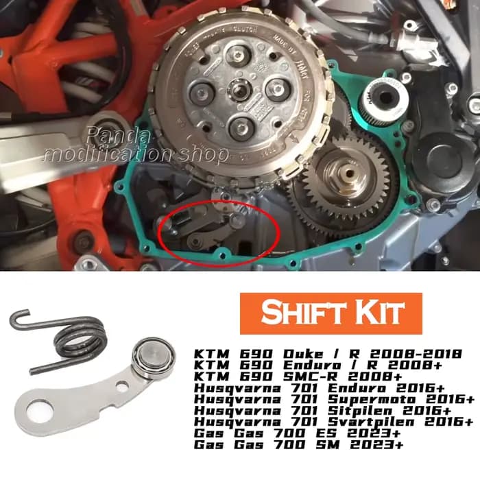 Kit de changement de vitesse pour KTM 690 Duke Enduro SMC-R Husqvarna 701