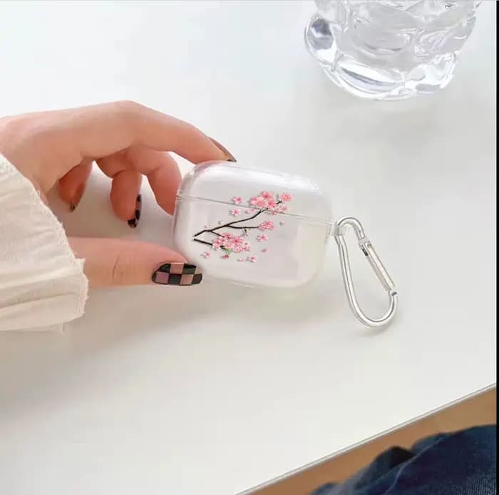 Étui pour écouteurs mignon compatible avec Apple AirPods 4, 1, 2, 3, Pro, Pro 2, Pro 3, housse de protection avec crochets