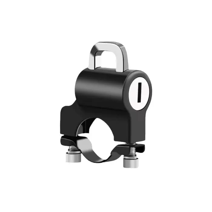 Verrou universel pour casque de moto