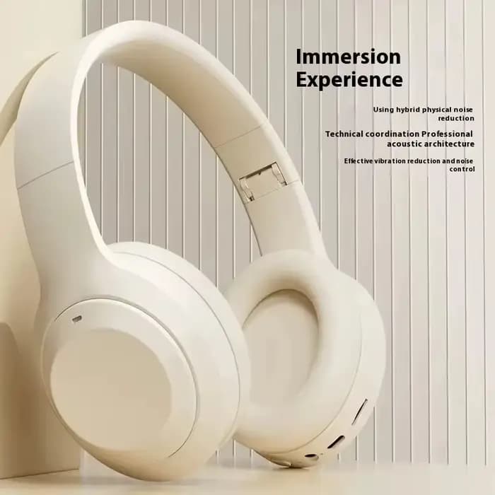 Casque sans fil, longue portée, casque d'écoute pour téléphone portable/iPad, casque sans fil pour jeux vidéo
