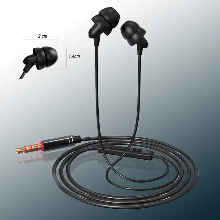 Écouteurs filaires pour le sommeil, casque de Sport, Anti-bruit, doux, sommeil dans l'oreille, basse profonde, écouteurs stéréo avec Microphone, 1.2M