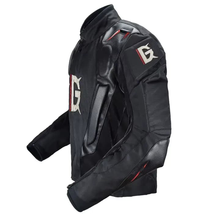 Ensemble de combinaison de moto avec protection airbag intégrée